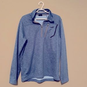 Men’s medium blue jacket perfect for springtime and fall!